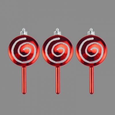 Lolly Bauble Red