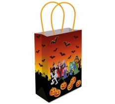 Halloween Paper Bag With Handles 16x22x9cm