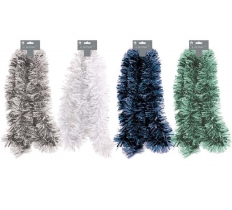 Tinsel XMAS 2m Chunky Forest Frost