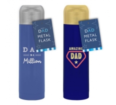 Best Dad Metal Flask 24.5cm X 7cm