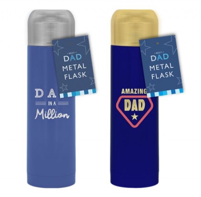 Best Dad Metal Flask 24.5cm X 7cm