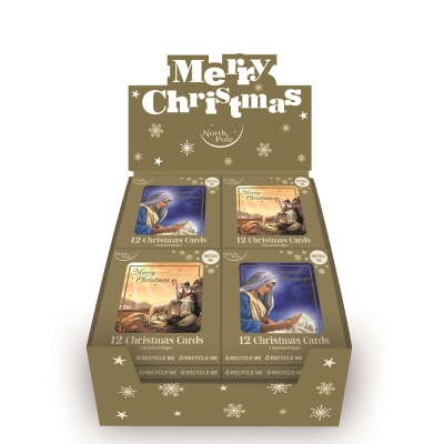 Christmas Religious Card Pack Of 12