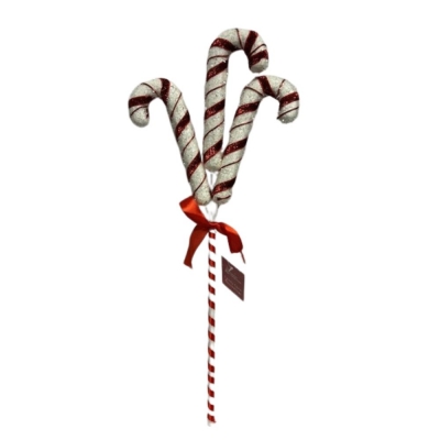 Candy Cane 28x46cm Pick