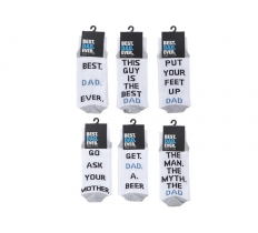 Fathers Day Best Dad Ever Socks 1 Pair