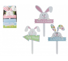 Easter Stake Sign 13"