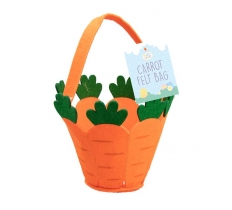 Easter Felt Carrot Bag