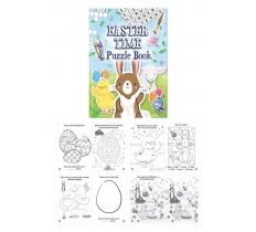 EASTER FUN BOOK 10.5CM X 14.5CM PUZZLE X 48 (10p Each)