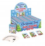 Mini Christmas Playing Cards x 24 ( 22p Each )