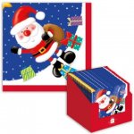 Christmas Xmas Party Napkins Kids Chart 20 Pack