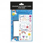 Father Day'S Colour In Card