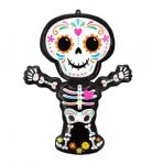 Day of the Dead Standing SuperShape Foil Balloons 26"/66cm