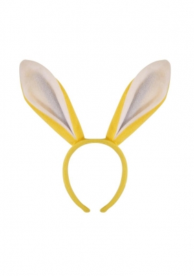 Bunny Ears Headband Yellow 27 x 28cm