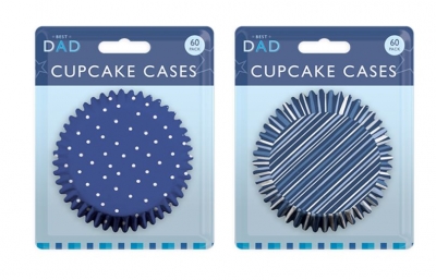 Father's Day Printed Cupcake Cases 60pk