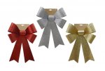 Glitter Deluxe Bow Jumbo 1 Pack ( Assorted Colours )