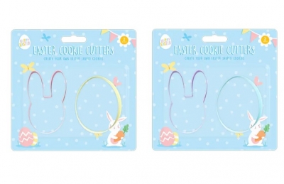 Easter Cookie Cutters 2pk