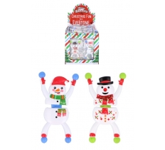 Christmas Snowman 8.5cm Wall Walkers X 60 ( 27p Each )