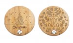 Round Bamboo Serving Board 30cm