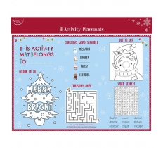 Christmas Activity Placemats Book