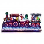 40cm Christmas Train W-Rotating LED