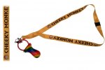 Cheeky Monkey Lanyard With Rock Dummy