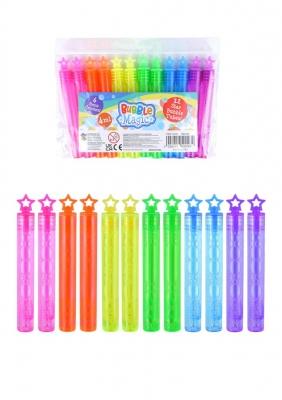 Bubble Magic Tube 4ml 10.5cm Set Of 12