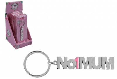 No1 Mum Key Ring