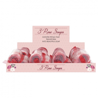 Soap Roses 3 Pack