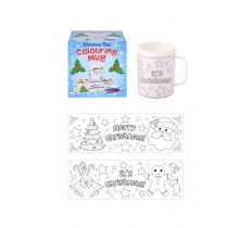 Colour In Your Own Christmas Mug