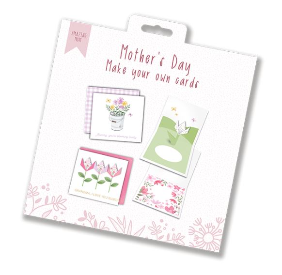 MOTHER'S DAY MAKE YOUR OWN CARDS 2PK