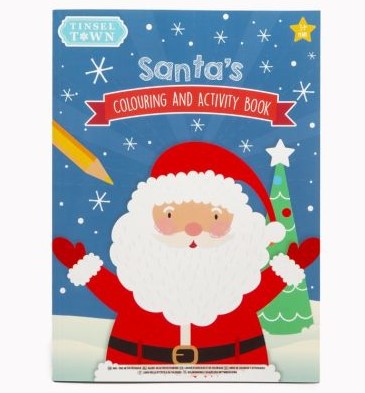 Santas Colouring & Activity Book