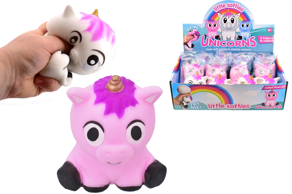 Squeeze Squishy Soft Stretchy Unicorns Assorted Colours