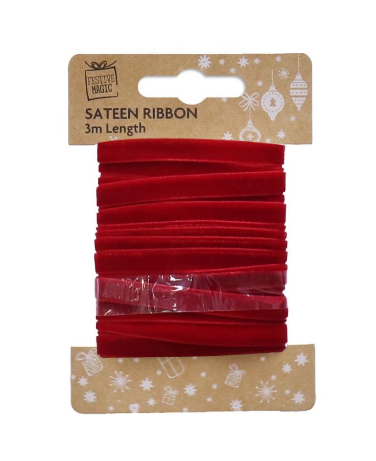 Red sale velvet ribbon